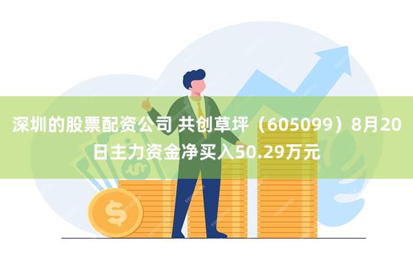 深圳的股票配资公司 共创草坪（605099）8月20日主力资金净买入50.29万元